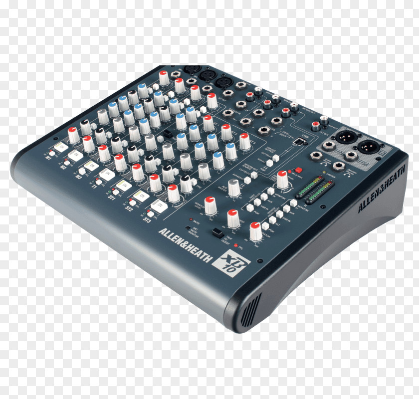 QUÍMICA Allen & HEath ZED-10FX Audio Mixers PNG