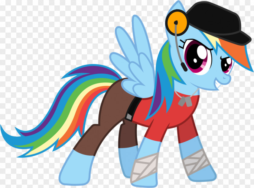 Rainbow Dash Pony Art PNG