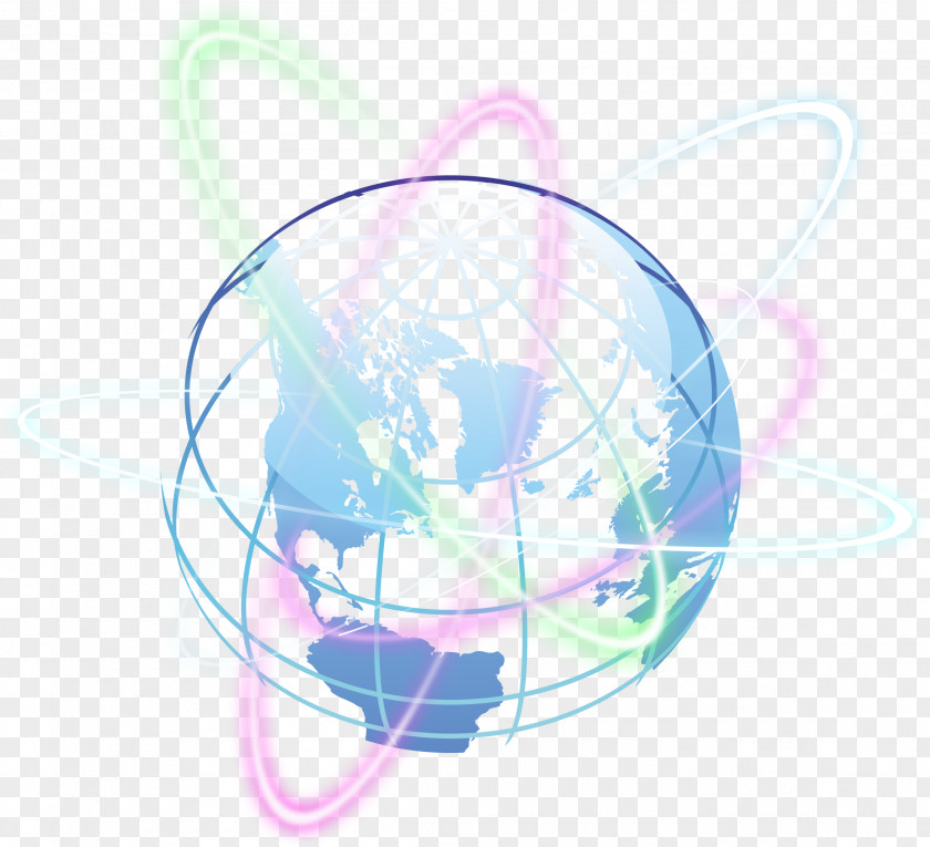 Business Circle Surround Technology Code PNG