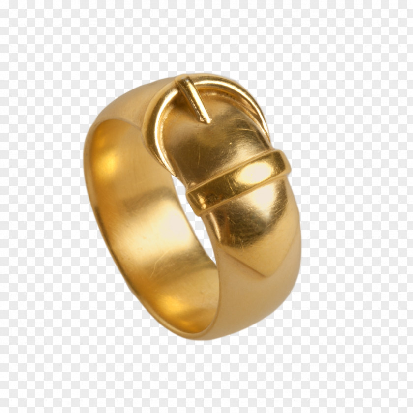 Gold Buckle Ring Jewellery Bracelet Silver PNG