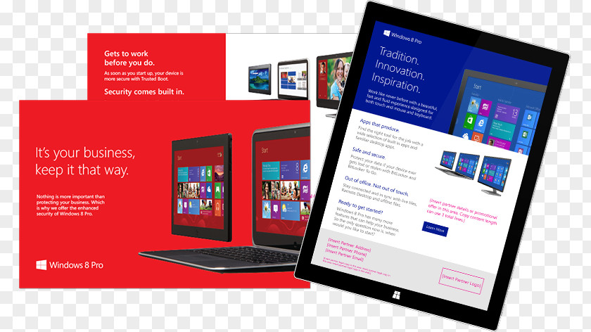 Modern Business Online Advertising Display Microsoft Campaign PNG