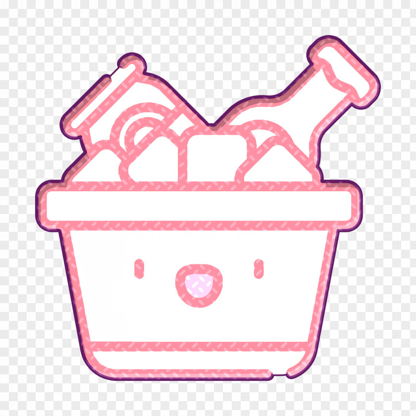 Night Party Icon Ice Box Bucket PNG