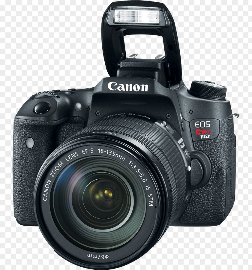 Camera Canon EOS 760D 750D EF-S 18–135mm Lens Digital SLR PNG