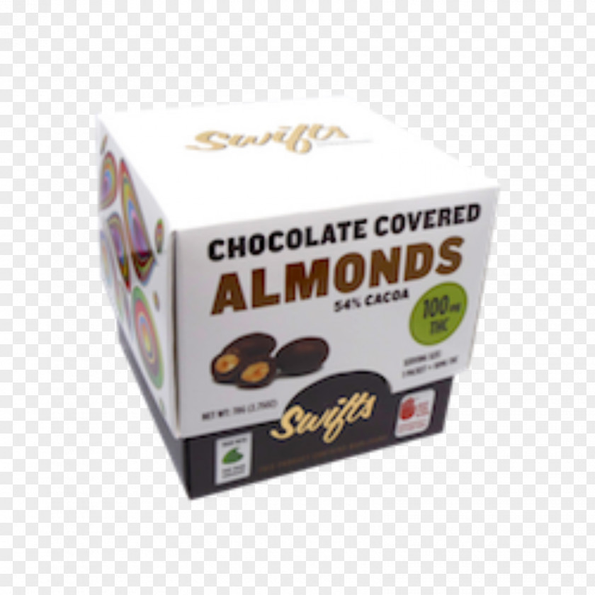 Chocolatecovered Almonds Ingredient Flavor Carton PNG