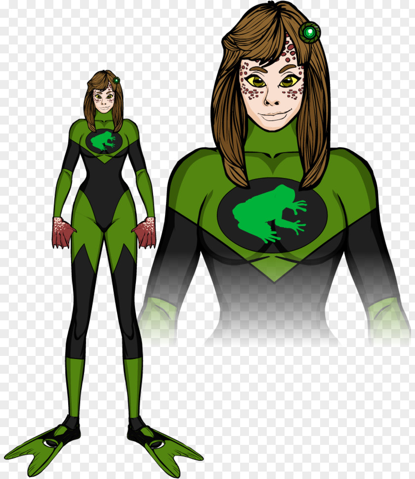 Frog Superhero Poison Dart Supervillain Secret Identity PNG