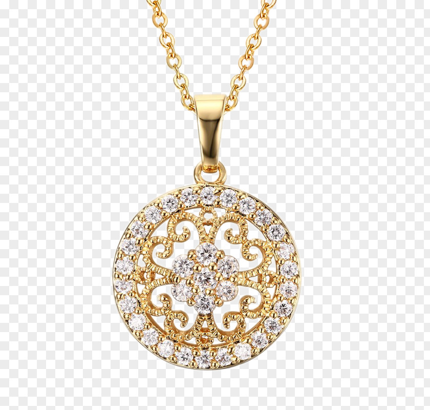 Jewelry Accessories Charms & Pendants Necklace Gold Diamond Cubic Zirconia PNG