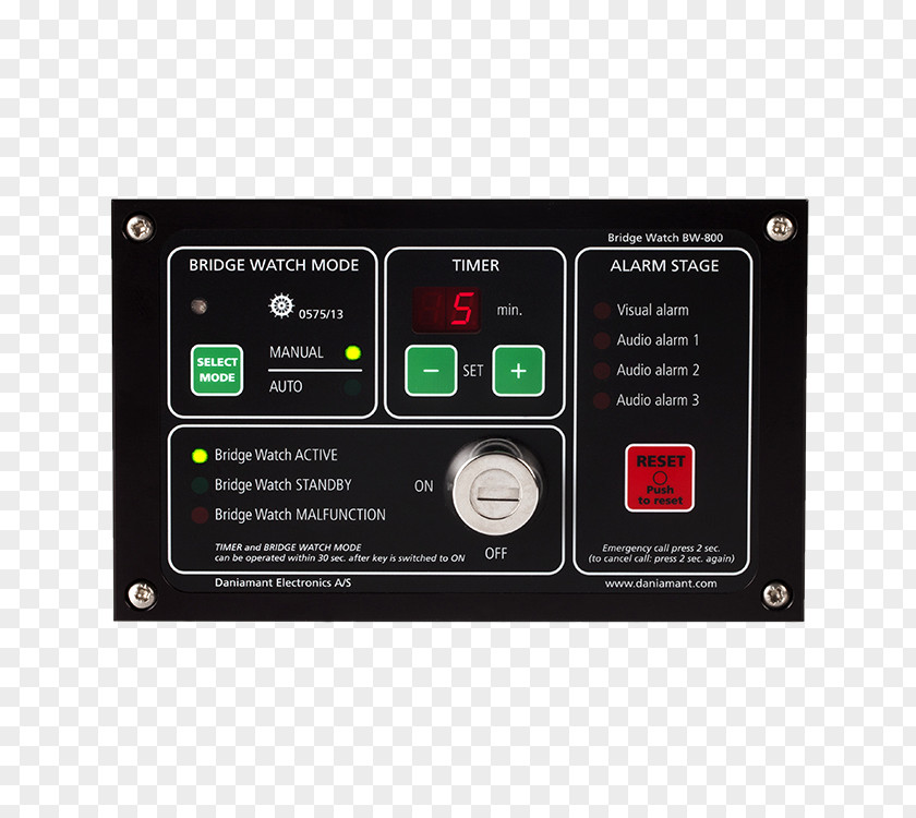Bridge Navigational Watch Alarm System Daniamant A/S ApS PNG