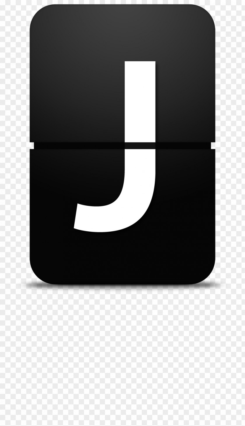 Flop Letter J Digital Data Numerical Digit Icon PNG