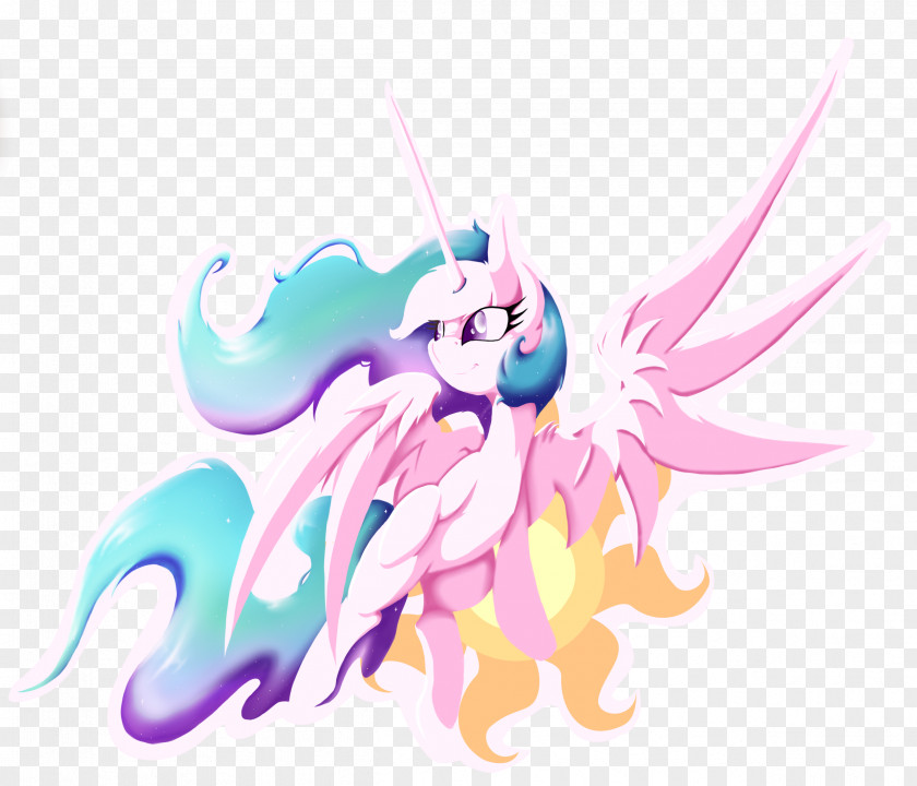 Flying Nymph Princess Celestia Pony Twilight Sparkle Luna Cadance PNG
