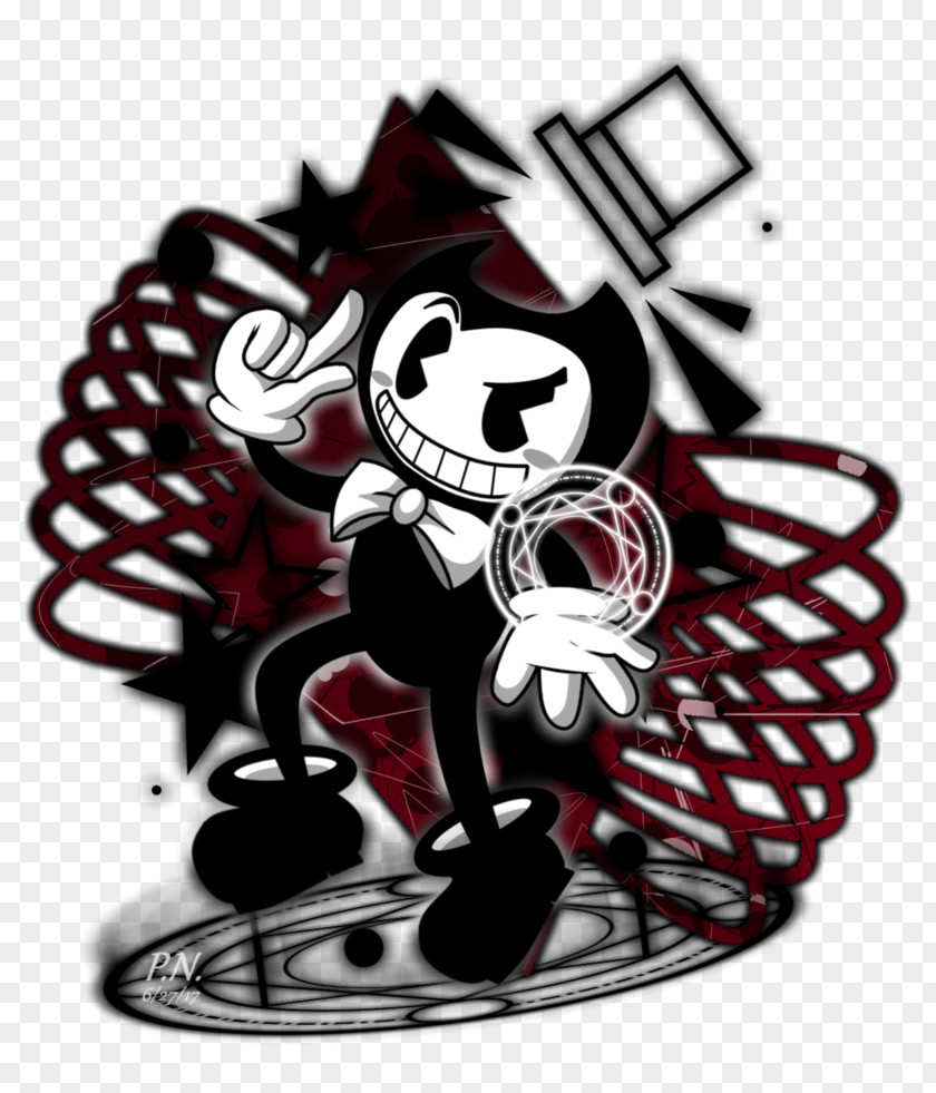 Gospel Bendy And The Ink Machine Cuphead Of Dismay Cartoon Drawing PNG