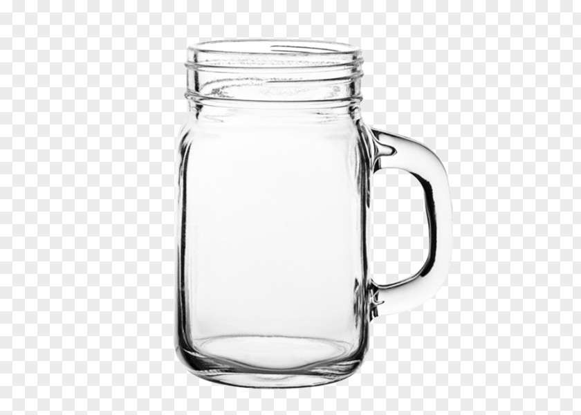 Jar Cocktail Milkshake Glass Lid Mug PNG