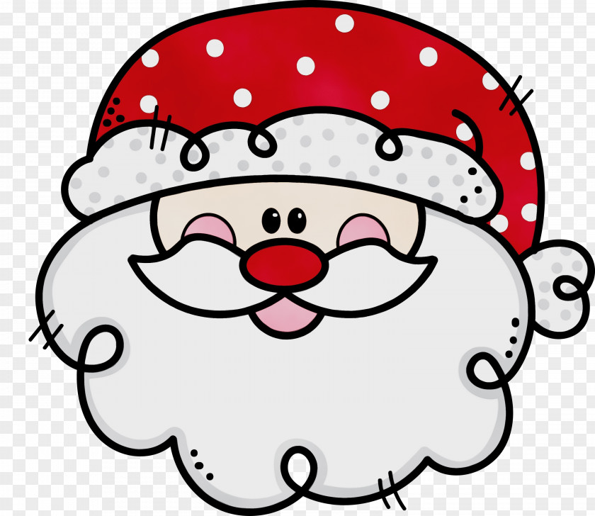 Pleased Smile Santa Claus PNG