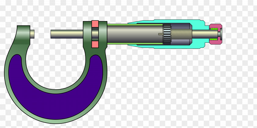 Tool Micrometer Calipers Vernier Scale Measurement PNG