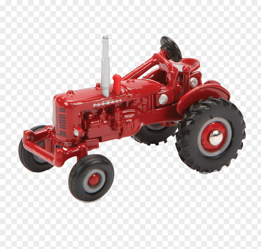 Tractor Farmall Case IH International Harvester Die-cast Toy PNG