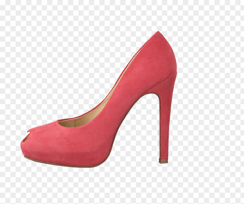 Woman Court Shoe Red Absatz Leather PNG