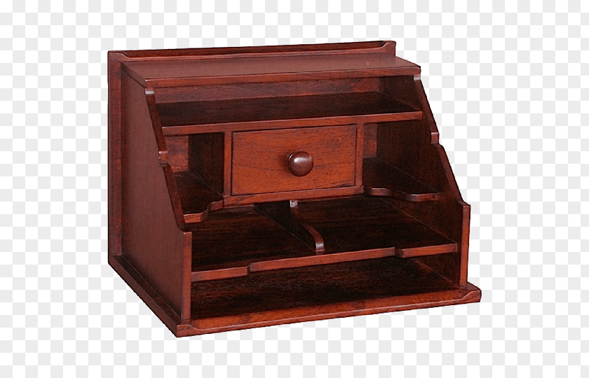 Antique Drawer Buffet Hutch Furniture PNG