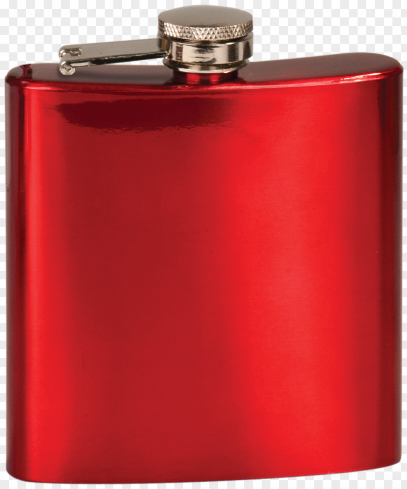 The Flask North Star Trophies Saskatoon Limited Red Engraving Hip Color PNG