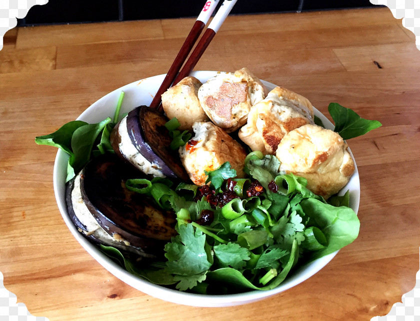 Tofu Vegetarian Cuisine Spinach Salad Asian Food Malaysian PNG