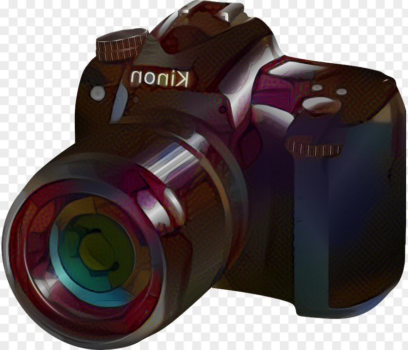 Camera Lens Product Design Purple PNG