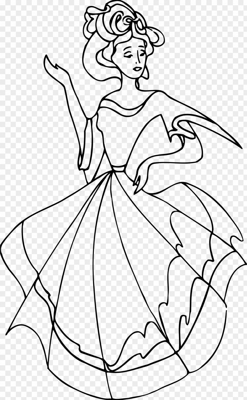 Dance Clipart Black And White Drawing Line Art Clip PNG