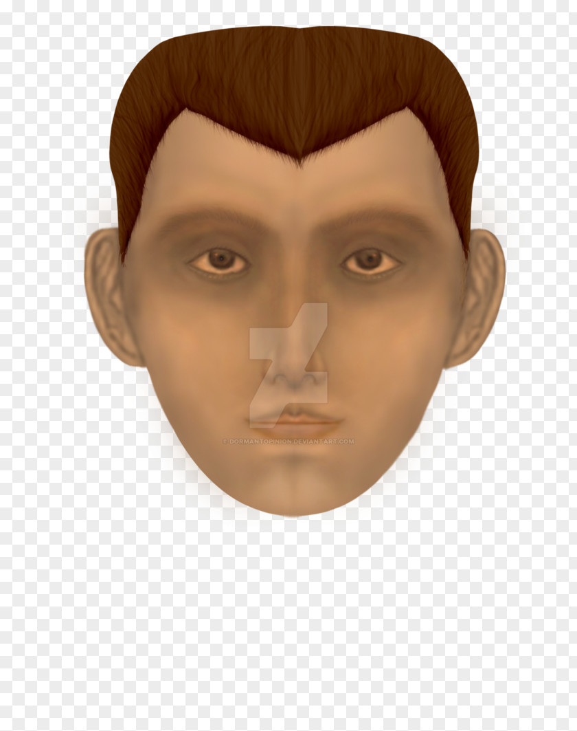 Digital Watercolor Facial Hair Eyebrow Cheek Face Temple PNG