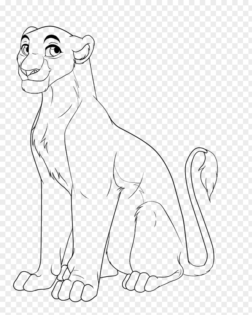 Lion Dance Line Art Simba Drawing PNG