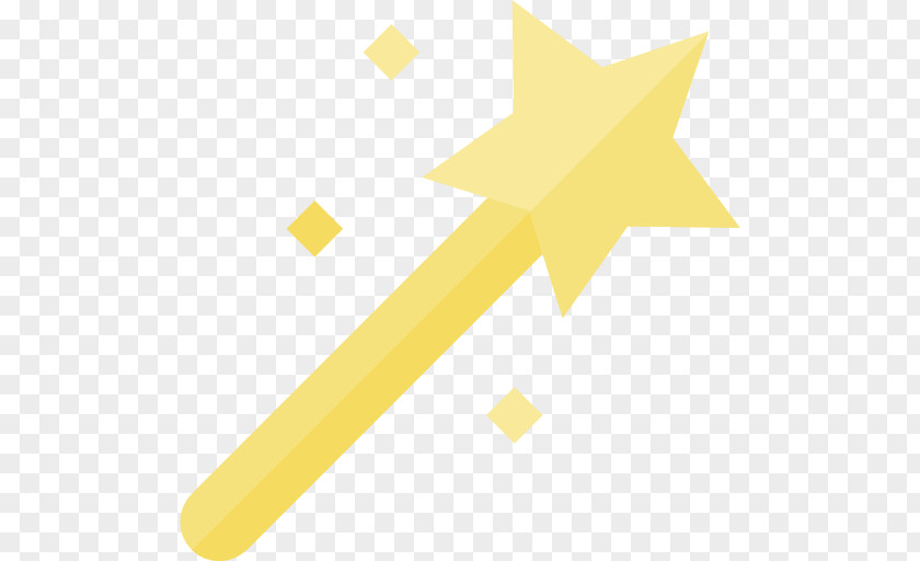 Magic Wand Line Angle Font PNG