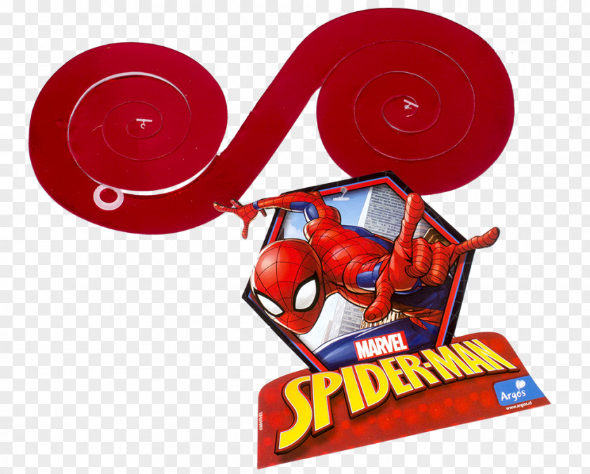 Spiderman Home Coming Spider-Man Text Food Sticker Birthday PNG