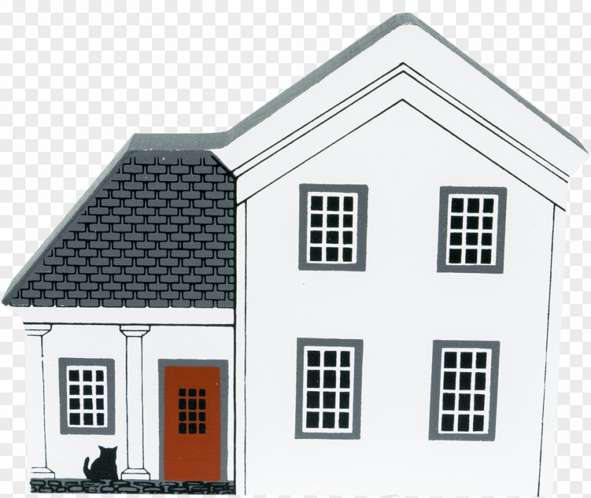 Build A Mantel Shelf House Window Roof Facade Property PNG