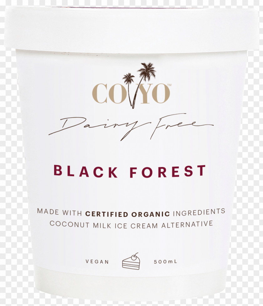 Ice Cream Coconut Milk Black Forest Gateau PNG