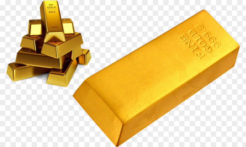 In A Stack Of Gold Bars Bar As An Investment Clip Art PNG