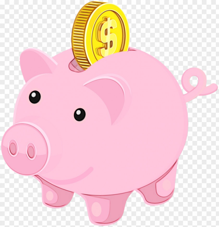 Livestock Money Handling Piggy Bank PNG