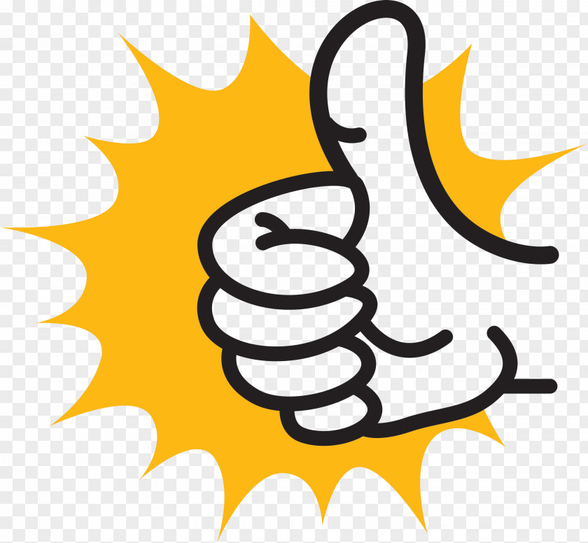 Thumb Up Signal Clip Art PNG