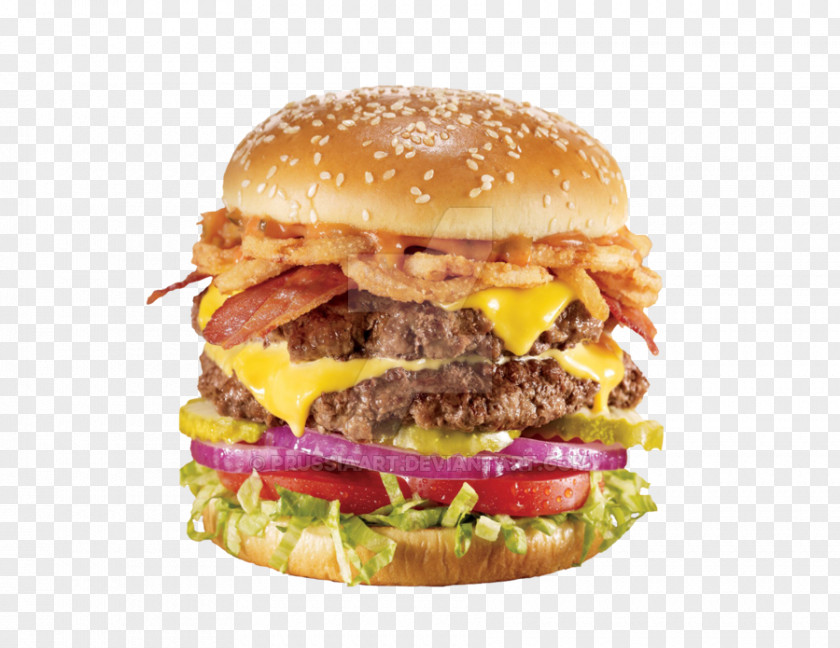 Bacon Hamburger Cheeseburger Megapixel PNG