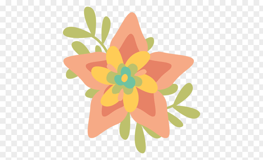 Doodle Flower Android PNG