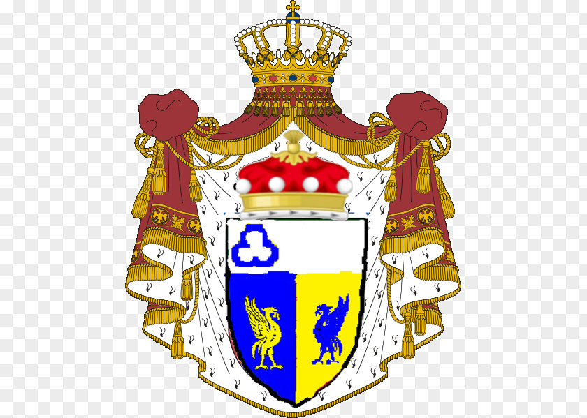 Flag Kingdom Of Serbia Coat Arms PNG