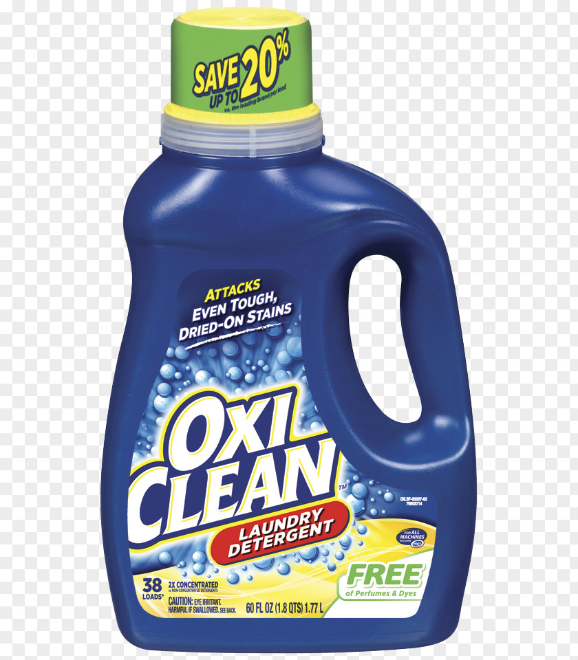 Bleach OxiClean Stain Removal Laundry Detergent PNG