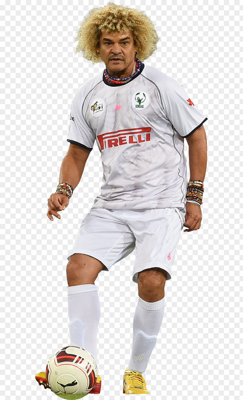 Football Carlos Valderrama Player Jersey Team Sport PNG