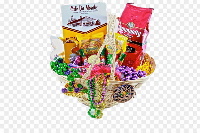 New Orleans Mishloach Manot Gift Food Mardi Gras PNG