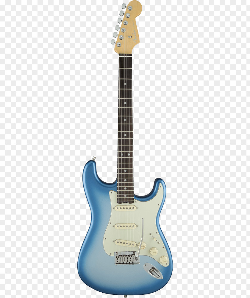 Electric Guitar Fender Stratocaster Musical Instruments Corporation Sunburst PNG