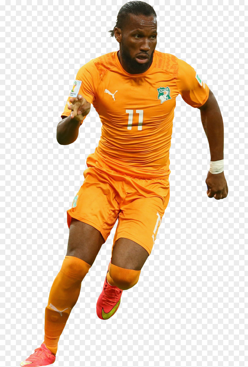 Football Didier Drogba Ivory Coast National Team Galatasaray S.K. Chelsea F.C. Player PNG