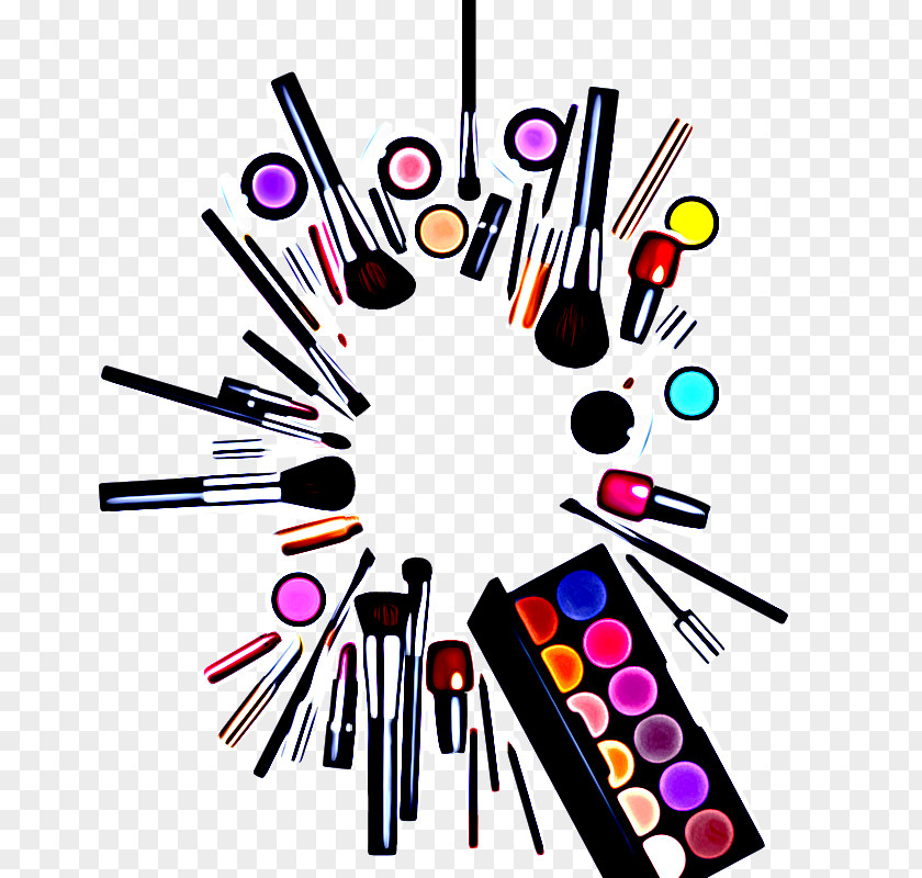 Makeup Brushes Material Property Eye Shadow Line Cosmetics PNG