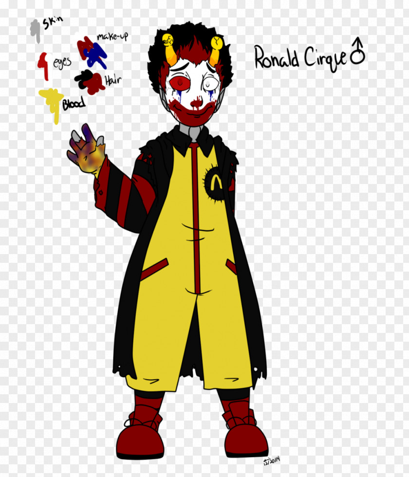 Clown Costume Design Mascot Clip Art PNG