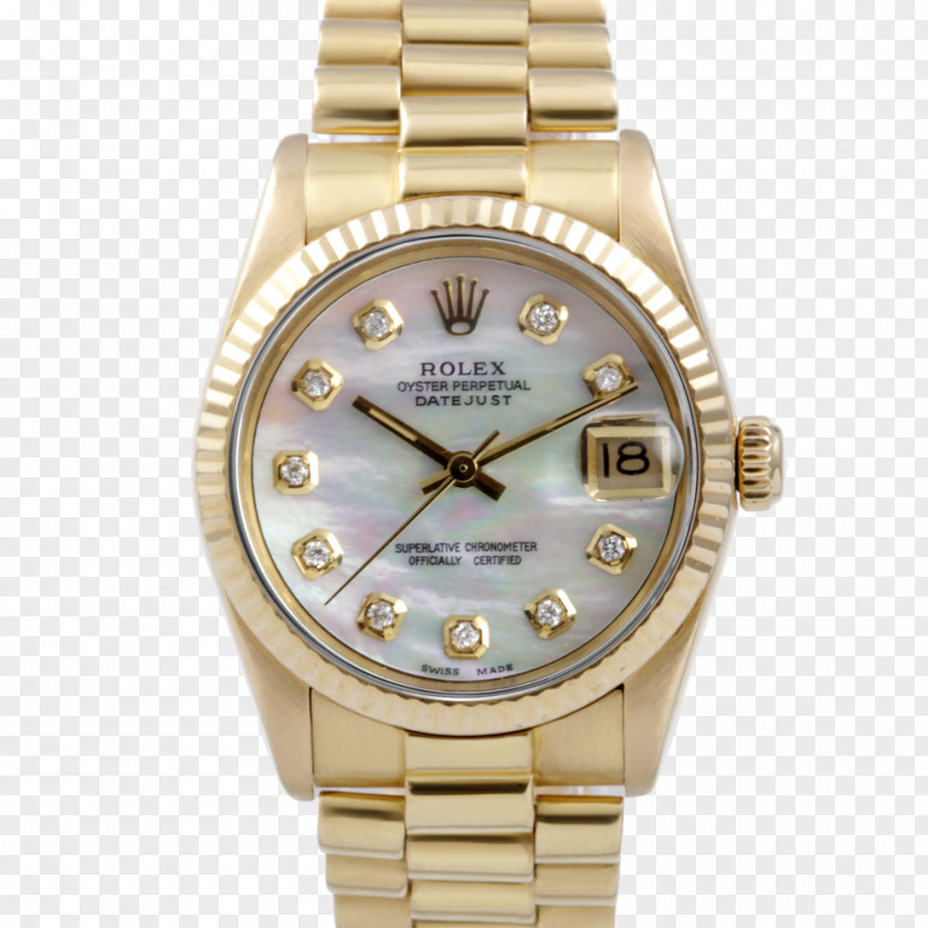 Rolex Datejust Daytona Watch Colored Gold PNG