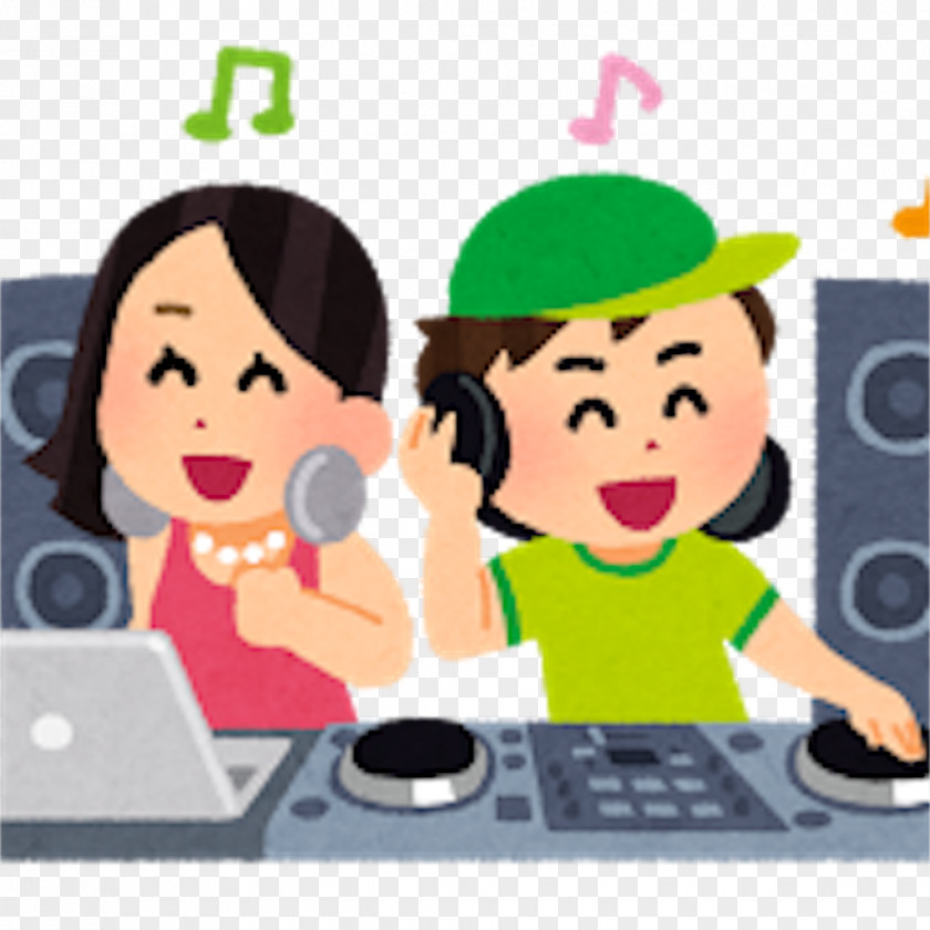 Sharing Technology Music Cartoon PNG