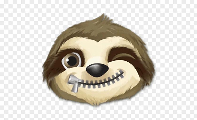 Sloth Sticker Telegram Clip Art Advertising Google Allo PNG