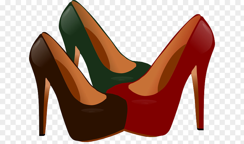 Woman High-heeled Shoe Clip Art PNG