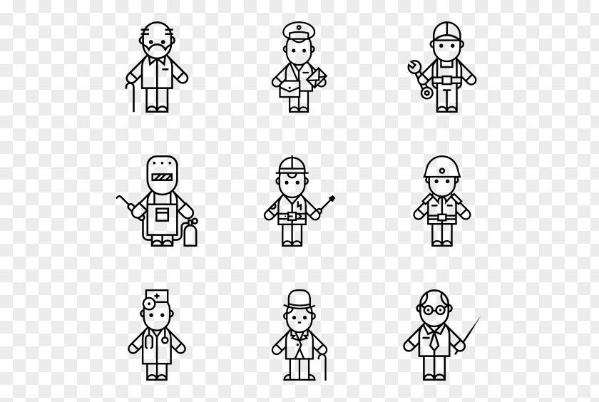 Workers Cartoon Drawing /m/02csf Line Art Clip PNG