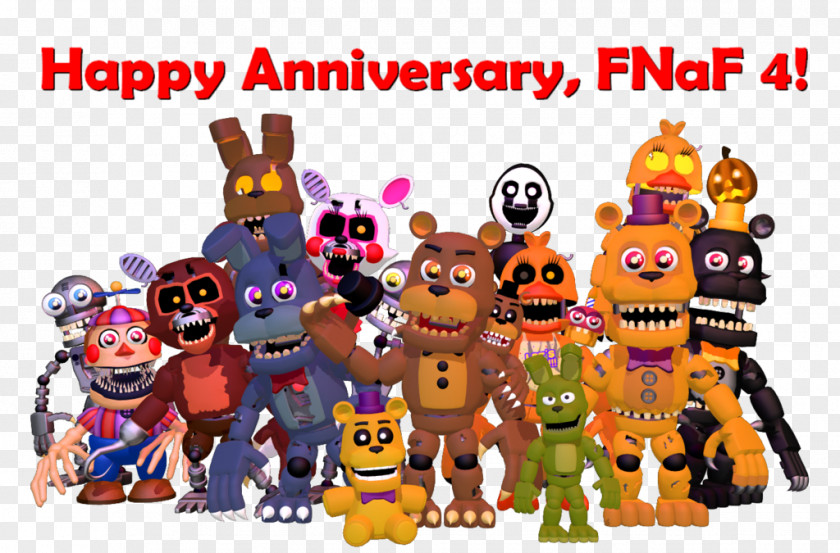 World Party Day Five Nights At Freddy's 4 Nightmare Stuffed Animals & Cuddly Toys Freddy Krueger PNG