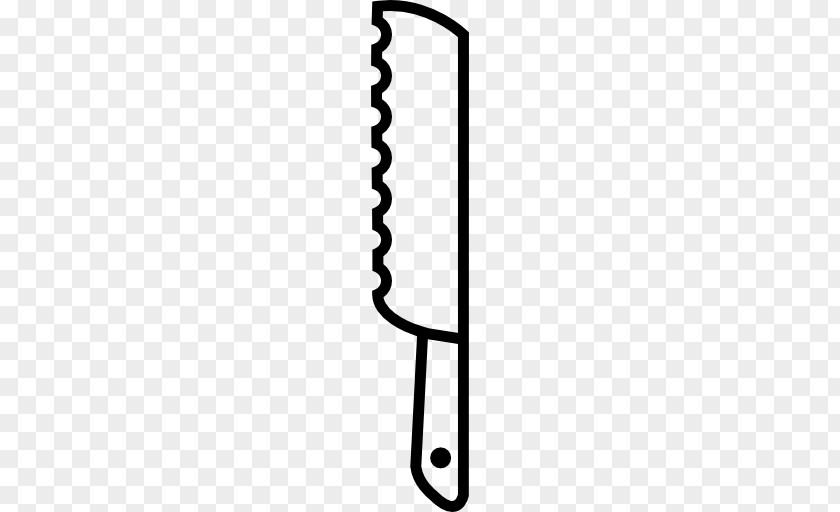 Knife Kitchen Utensil Serrated Blade PNG